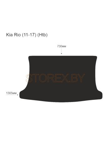 Kia Rio (11-17) (Htb) Багажник copy