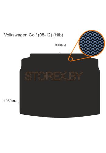 Volkswagen Golf (08-12) (Htb) Багажник copy