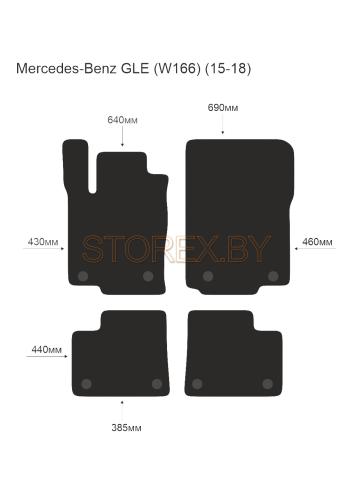 Mercedes-Benz GLE (W166) (15-18) copy