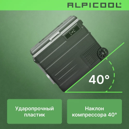 Автохолодильник Alpicool U65 (12/24)